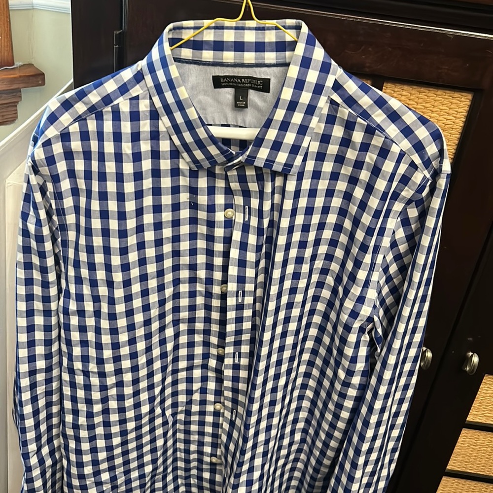 Banana Republic Button down blue